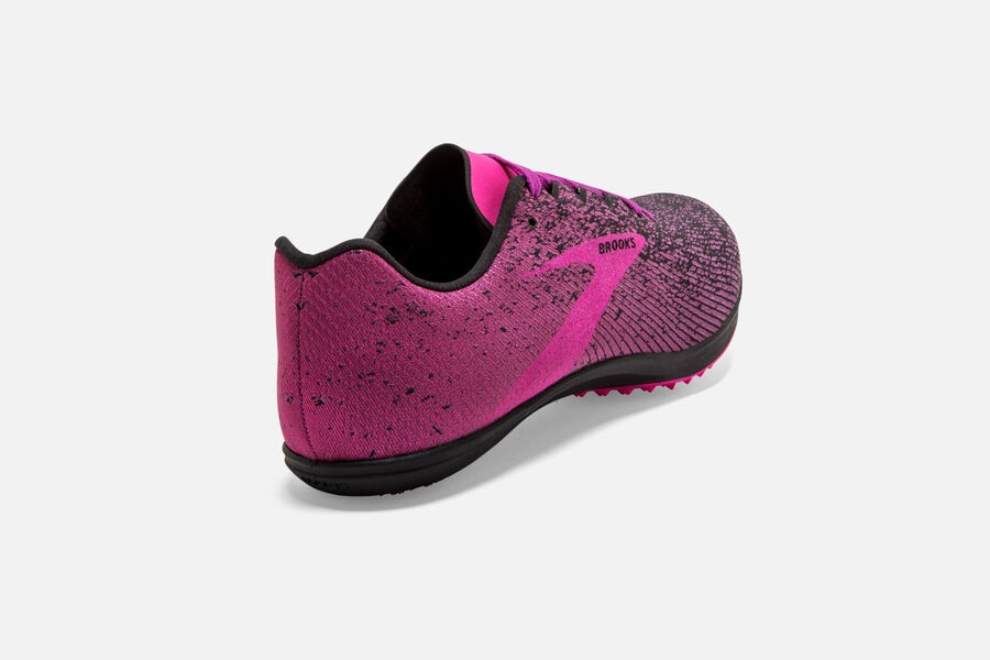 Brooks Mach 19 Spikeless Spikes Shoes Womens - Pink/Black - QIXJM-2437